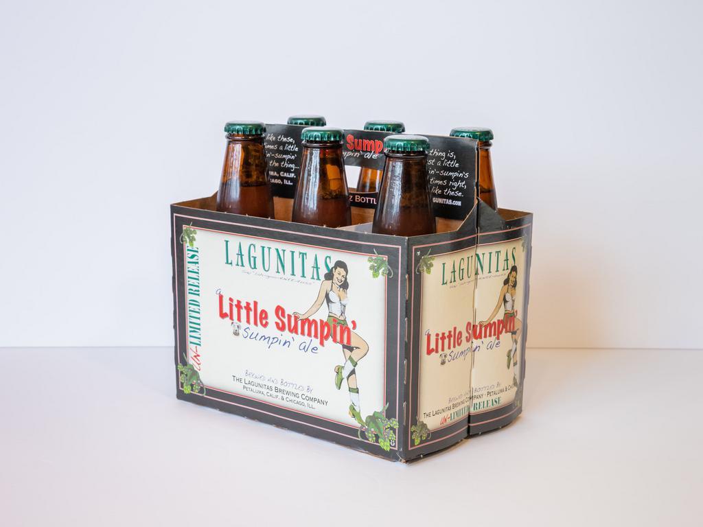 Lagunitas - Little Sumpin' Sumpin' ale 6 Pack · 12 oz. can. A way smooth and silky IPA. 7.5% alc/vol. Must be 21 to purchase.