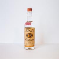 Tito's Handmade Vodka  · 750 ml. bottle. Must be 21 to purchase.