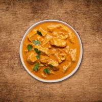 Butter Chicken Delight  · Tender chunks of char grilled tandoori chicken in a  creamy and deliciously smooth butter, t...