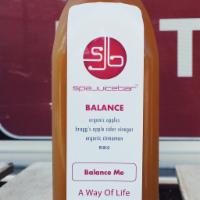 16 oz. Balance Fruit Juice · organic apple, organic apple cider vinegar, organic maca and cinnamon