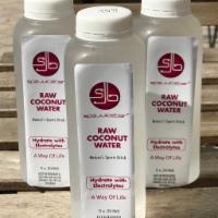16 oz Coconut Water · pure coconut water