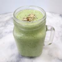 16 oz. Smooth Greens Smoothie · organic spinach, organic kale, pineapple, organic apple, mint and coconut water.