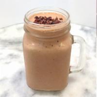 16 oz. Chocolate Dream Smoothies · organic raw cacao, banana, organic mesquite powder, vanilla extract, honey, organic cacao ca...