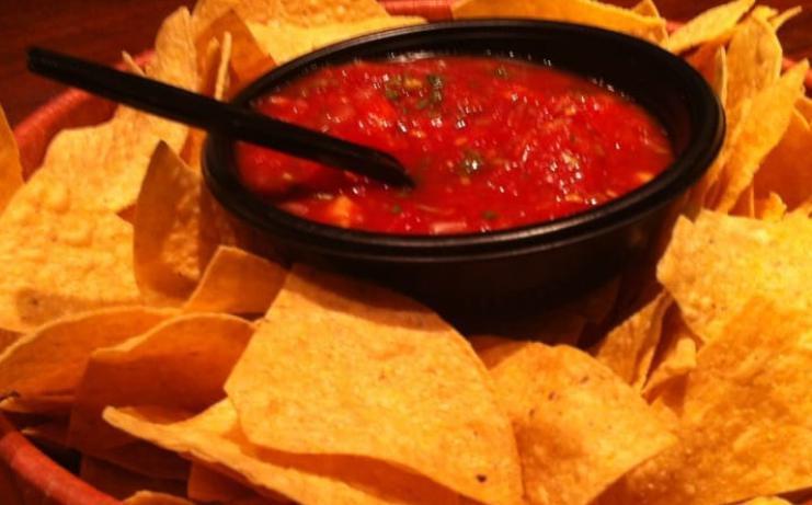 Chips and Salsa · Our homemade salsa and chips. Vegetarian.