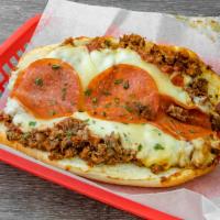 Pizza  Lamb Cheese Steak · 