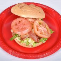 BLT Sandwich · Bacon, lettuce and tomato.