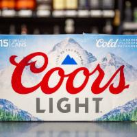 Coors Light 15-Pack Cans · Must be 21 to purchase. 