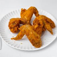 4 Pieces Chicken Wings and Rice · 