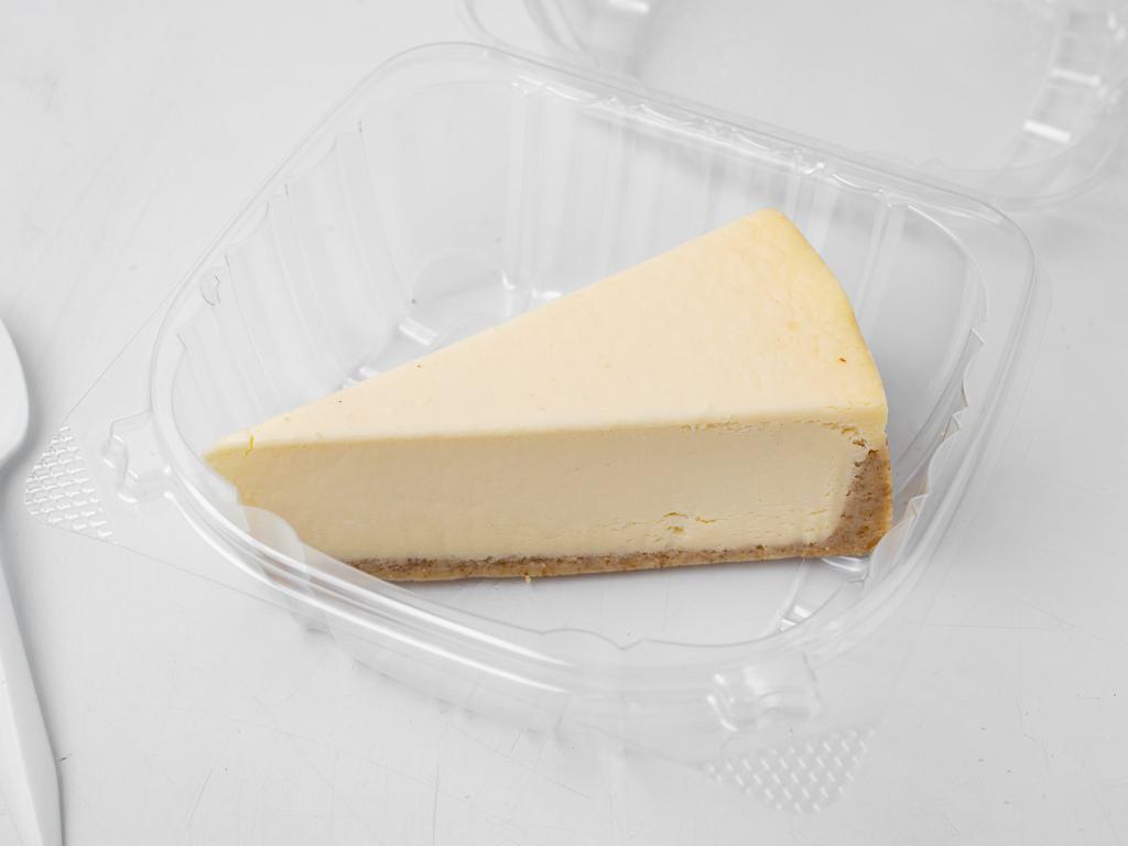 Cheesecake · Choice of flavor.