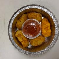 Jalapeno Poppers  · 5 pieces. Served with marinara.
