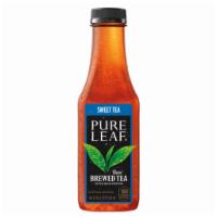 Pure Leaf - Sweet Tea 18.5oz Bottle · Freshly picked tea leaves sweetened with real sugar for a delicious fresh-brewed taste. Clic...
