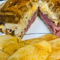 Reuben  · Mayo, provolone cheese, and your choice of onions, bell peppers, and mushrooms.