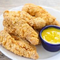 Chicken Tenders · comes with your choice of dipping sauce.