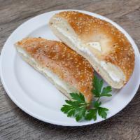 Bagel with Cream Cheese Breakfast · 