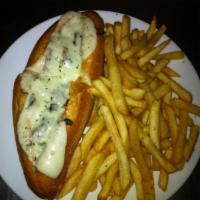 Philly Cheese Steak with Everything · Served with french fries. 