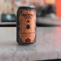 CANS Original Sin Black Widow (1) · 12 oz can. 6% abv