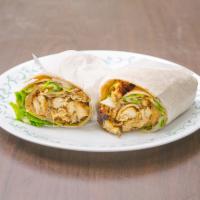 2. Roma Wrap · Grilled chicken, melted mozzarella, lettuce, tomato, onion and honey mustard.