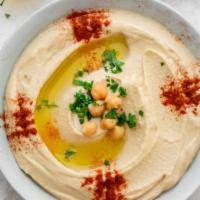 House made Fresh Hummus 8oz · Made in small batches - fresh homemade hummus with lots of lemon and freshly roasted spices. 