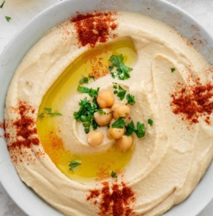 House made Fresh Hummus 8oz · Made in small batches - fresh homemade hummus with lots of lemon and freshly roasted spices. 