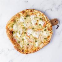 Garlic Lovers Pizza · Tomatoes, ricotta, broccoli and our own garlic sauce.