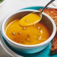 Butternut Squash · Thicky creamy soup. 