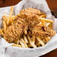 KIDS CHICKEN FINGERS AND FRIES · 