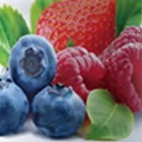 Blooming Berry-Antioxidant Smoothie · Blueberries, strawberries, and raspberries blended with super fruits like acai, goji, acerol...