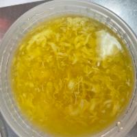 19. Egg Drop Soup · Soup that is made from beaten eggs and broth.