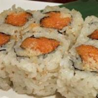 Crunchy Spicy Salmon Roll · 