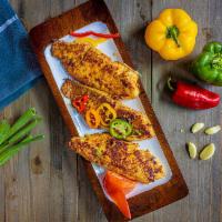 Grilled Cajun Spiced Tilapia (3 Pieces) · Tilapia Fillet marinated with cajun spices and Grilled