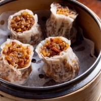 Steamed Shanghainese Shao Mai 4 pcs · sticky rice with minced pork