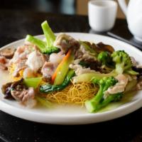The Bund House Special Pan Fried Noodle · 