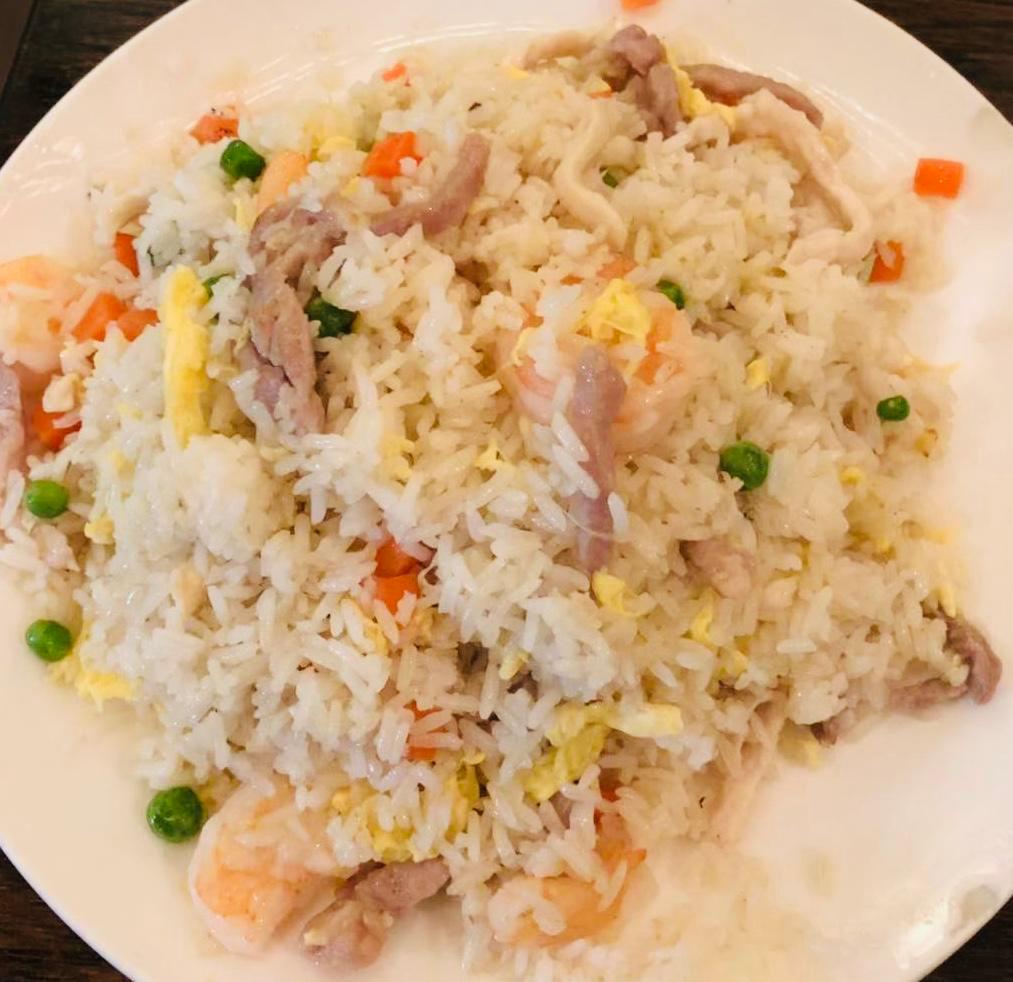 The Bund Special Fried Rice · Fried rice with chicken, pork and shrimps. 