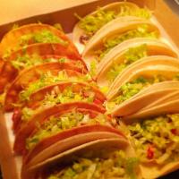Taco Bundle (12) Hard or Soft · Choice of soft or hard corn tortilla tacos with seasoned grass-fed ground beef with lettuce,...