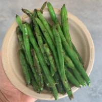 Green Beans al Wok · All organic ingredients: Green beans, HPS, Black pepper, garlic powder, aminos, olive oil. 