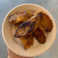 Plantains · Sweet plantains, olive oil. 