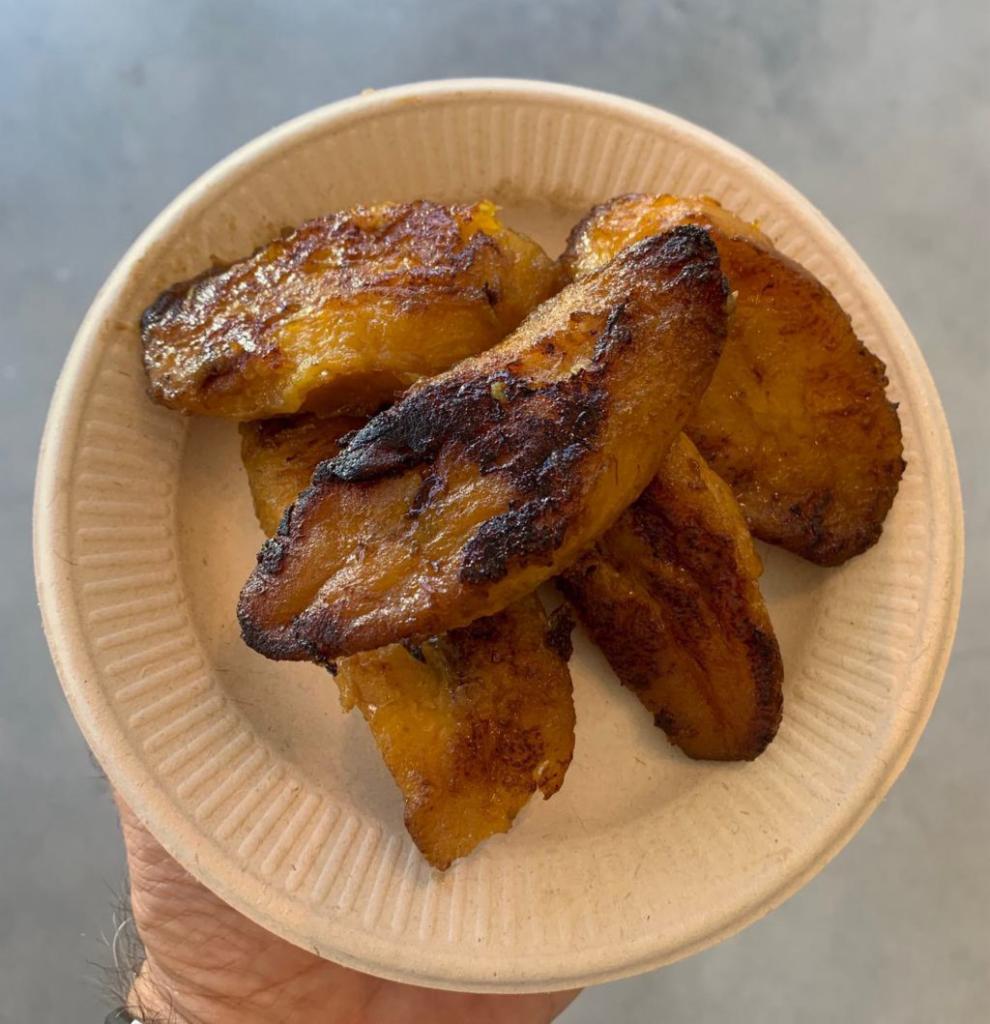 Plantains · Sweet plantains, olive oil. 