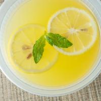 Honey Ginger Lemonade · Ginger and honey-infused lemonade, one quart. gluten free.