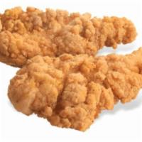 Kid's Chicken Strips · A Dairy Queen signature, 100% all-tenderloin white meat chicken strips are served with your ...