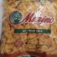 Marino Bow Ties Pasta (16 oz) · 1 bag of Marino Bow Ties Pasta 1 lb (16 oz) (453 g)