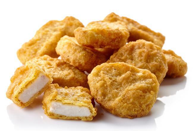 Chicken Nuggets · Golden fried nuggets of chicken