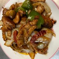 H3. Spicy Chili Chicken Special辣子鸡 · Hot and spicy.