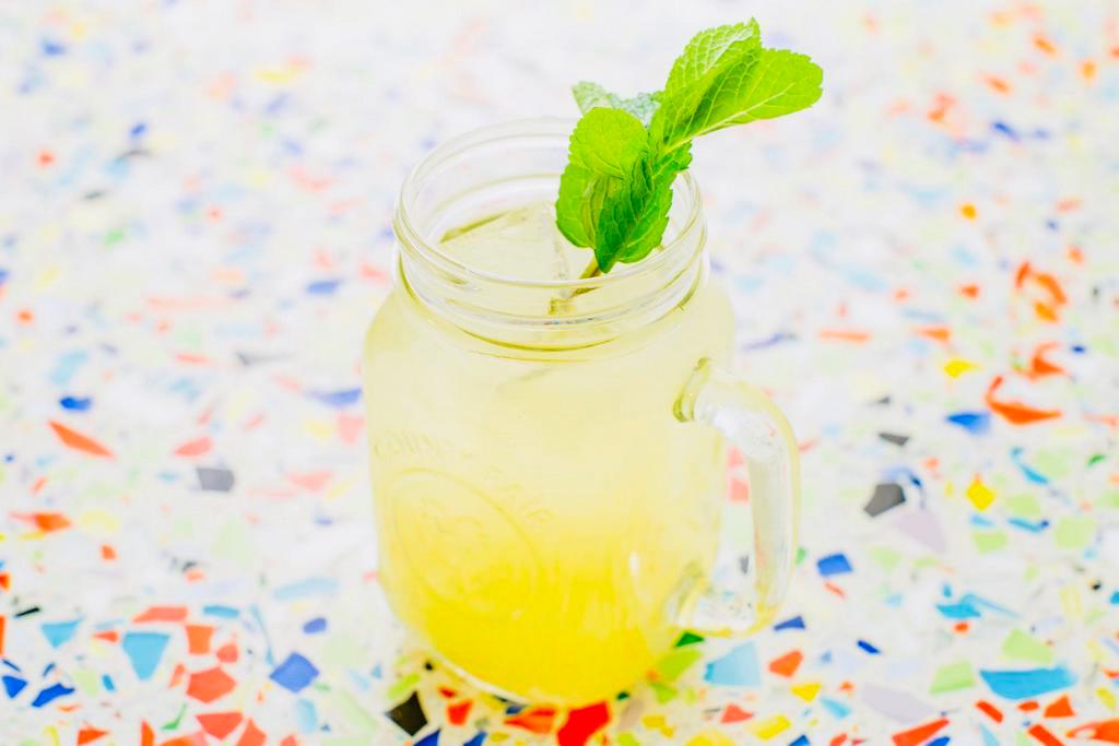 Lemon & Ginger Lemonade · Lemon, Ginger and Fresh Mint