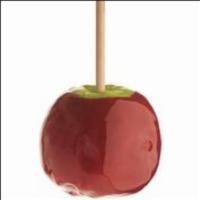 Plain Candy Apple · Granny Smith apple dipped in our made from scratch candy.