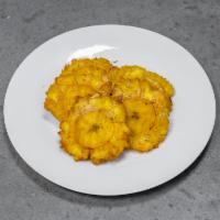 Fried Plantain Chips (Tostones) · Vegan Friendly