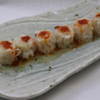 Ebi Shumai · Steamed shrimp dumpling.