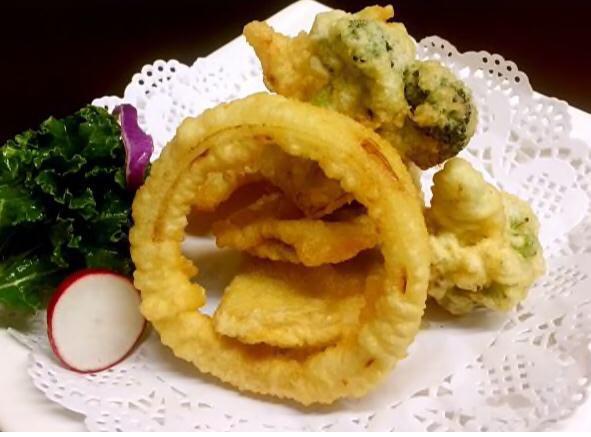 Vegetable Tempura Appetizer · Deep fried mixed vegetable served with tempura sauce