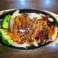 Beef Teriyaki(D) · Served with miso soup or garden salad, and white rice or brown rice. 