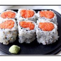 Spicy Tuna Roll · chunk tuna with spicy mayo and tempura flake