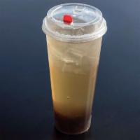 Cool in Summer · Wintermelon lemonade with brown sugar agar jelly. 22 oz.
 Non caffeine